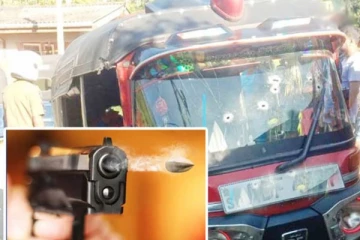 இன்று இடம் பெற்ற துப்பாக்கிச் சூட்டில் கணவன் உயிரிழப்பு ; மனைவி படுகாயம்