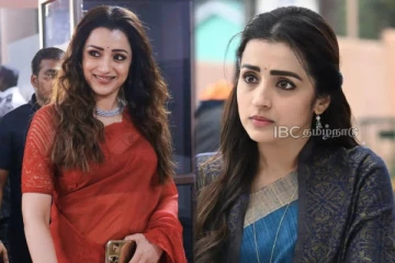 நடிகை திரிஷாவின் உதட்டுக்கேற்ப அதை செய்தேன் - போட்டுடைத்த பிரபலம்!