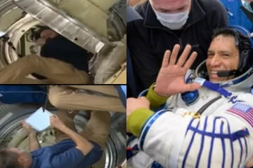 371 விண்வெளியில்...குப்பையில் மோதி தவிப்பு...பூமிக்கு திரும்பியதும் வீரர் சொன்ன முதல் வார்த்தை..!!