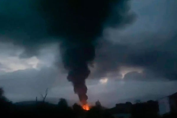 அஜர்பைஜனில் எரிவாயு நிலையத்தில் வெடி விபத்து | Explosion At A Gas Station In Azerbaijan