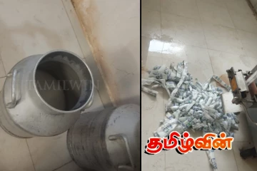 தமிழர் பகுதியில் அனுமதியின்றி இயங்கிய தொழிற்சாலைக்கு எதிராக அதிரடி நடவடிக்கை