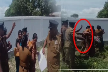 போராட்டத்தில் பெண்களை காட்டுமிராண்டித்தனமாக தாக்கிய காவல்துறையினர்! (காணொளி)