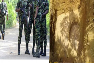 தமிழர் பகுதியில் புதையல் தோண்டியவர்களுக்கு நேர்ந்த கதி!