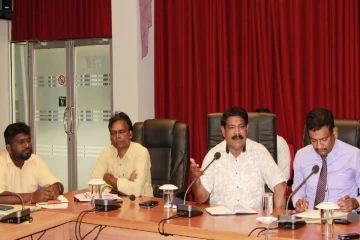 கிளிநொச்சி மாவட்டத்தின் மணல் - கிரவல் அகழ்வு மற்றும் விநியோகம் தொடர்பான கலந்துரையாடல்