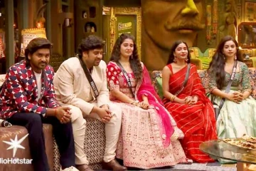 பைனலுக்கு 4 பேர்தான்!! பிக்பாஸ் வீட்டைவிட்டு அனுப்பிய விஜய் சேதுபதி..