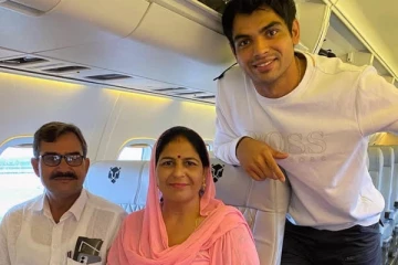 நீண்ட நாள் ஆசை நிறைவேறியது;  தங்கப்பதக்கம் வென்ற நீரஜ் சோப்ராவின் நெகிழ்ச்சிப்  பதிவு!