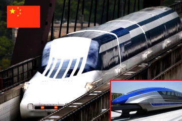 மணிக்கு 620 கி.மீ. வேகம்., சீனாவின் Maglev மிதக்கும் ரயில் சாதனை