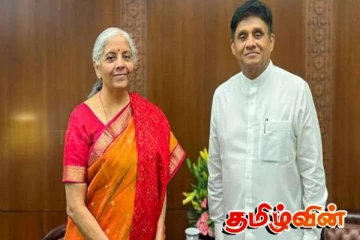 டெல்லியில் இந்திய நிதியமைச்சரை சந்தித்த சஜித்