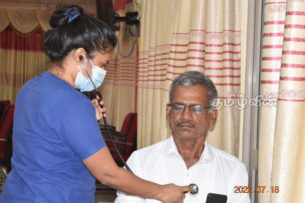 முல்லைத்தீவில் தொற்றா நோய்களுக்கான இலவச மருத்துவ முகாம் (Photos) | Free Medical Camp Infectious Diseases Mullaitivu
