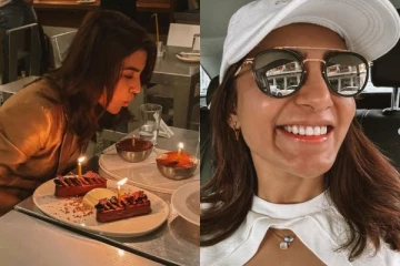 ஆண் நண்பர் பரிசுளித்த செயின்!! பிறந்தநாள் இரவு பார்ட்டியில் 37 வயதான நடிகை சமந்தா..