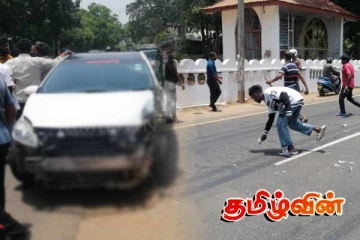 திருகோணமலையில் கெப்ரக வாகனத்துடன் கார் மோதி விபத்து