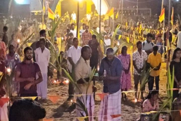 யாழ்.சாட்டி மாவீரர் துயிலும் இல்லத்தில் வெகு சிறப்பாக நடைபெறும் மாவீரர் நினைவேந்தல்!