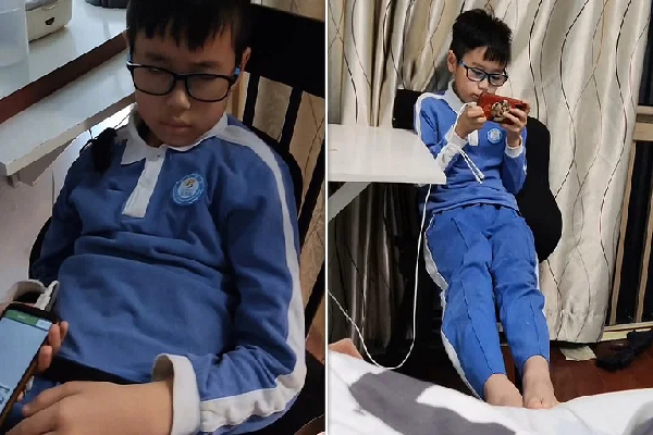 A father made his son play a game for 17 hours