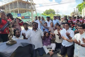 யாழில் ஆரம்பமான நீதிக்கு நீதி கோரி போராட்டம் (Video)