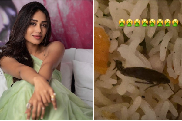 சாப்பாட்டில் கரப்பான் பூச்சி! ஓட்டலையே மூட வைத்த நடிகை நிவேதா பெத்துராஜ்.. | Nivethapethuraj Finds Cockroach In Meal Complains
