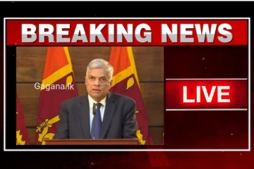 ජනපතිගෙන් හදිසියේම විශේෂ ප්‍රකාශයක්.(LIVE/Update)