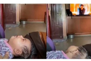 குழந்தையின் அழுகையை நிறுத்திய ‘அரபிக் குத்து’ பாட்டு - இணையத்தில் வைரலாகும் வீடியோ