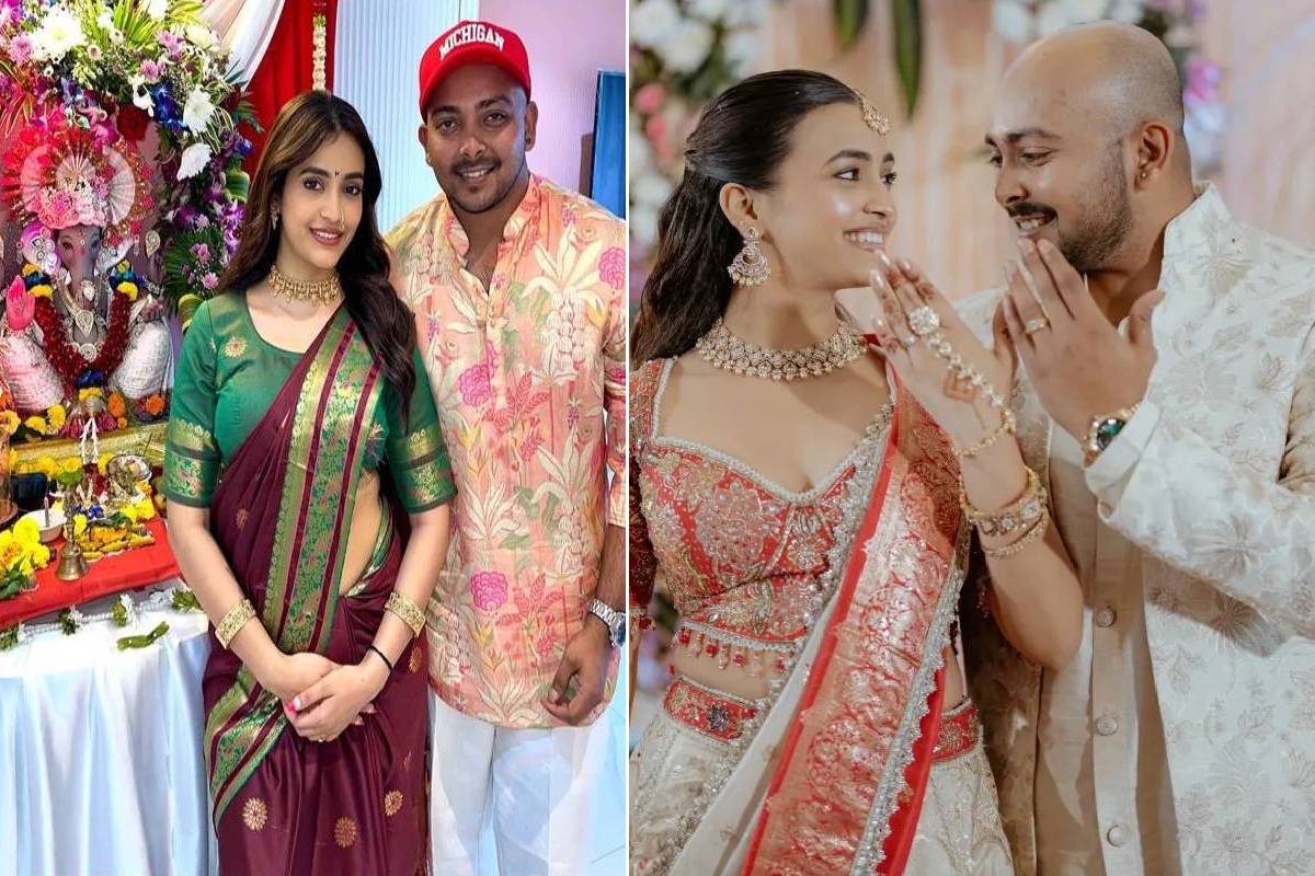 நிச்சயமான 6 மாதத்தில் பிரித்வி ஷாவை பிரிவதாக அறிவித்துள்ள அவரது காதலி | Cricketer Prithvi Shaw Akriti Engagement Call Off நிச்சயமான 6 மாதத்தில் பிரித்வி ஷாவை பிரிவதாக அறிவித்துள்ள அவரது காதலி | Cricketer Prithvi Shaw Akriti Engagement Call Off