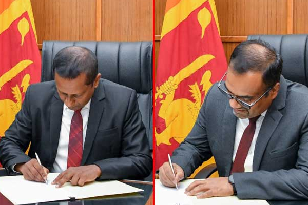 புதிய பிரதி அமைச்சர்கள் கடமைகளைப் பொறுப்பேற்பு | New Deputy Ministers Assume Duties