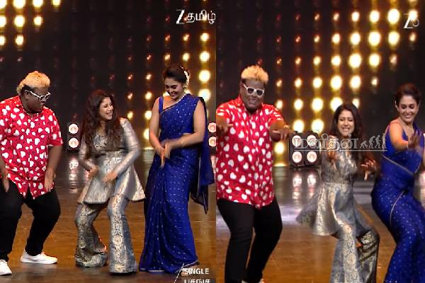 சிங்கிள் பசங்க: மேடையில் குத்தாட்டம் போட்ட ஆல்யா மானசா! வாயடைத்துப்போன ரசிகர்கள் | Single Pasanga Alya Manasa Breakdance Video Viral