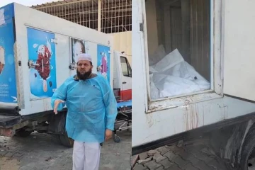 காஸாவில் அதிகரிக்கும் மரண எண்ணிக்கை... சவக்கிடங்காகும் ஐஸ்கிரீம் லொறிகள்