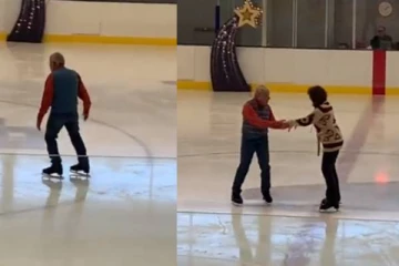 புற்றுநோயால் பாதிக்கப்பட்ட முதியவர் ஐஸ் ஸ்கேட் செய்து அசத்தல்.. இணையத்தில் வைரல்!