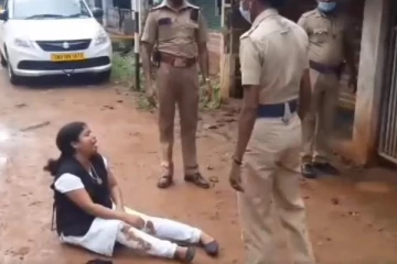 வீட்டை விட்டு துரத்திய கொடூர கணவன்! கொட்டும் மழையில் கதறிய பெண் வக்கீல்!