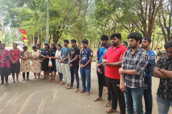 யாழ்.பல்கலையில் தியாகதீபம் திலீபனின் மூன்றாம் நாள் நினைவேந்தல் | Dayakdeepam Dilipan Fasting Commemoration