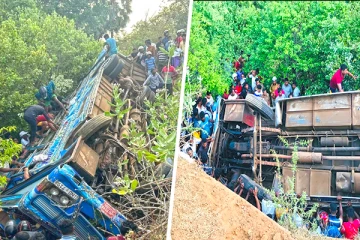 விபத்தில் சிக்கிய யாழில் இருந்து கதிர்காமம் நோக்கி பயணித்த பேருந்து: 50 இற்கும் மேற்பட்டோர் வைத்தியசாலையில்