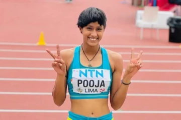 ஆசிய தடகள சாம்பியன்ஷிப் 2025யில் தங்கம் வென்ற இந்திய வீராங்கனை! வரலாற்று சாதனை