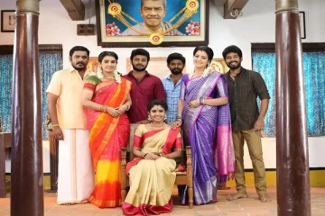 பாண்டியன் ஸ்டோர்ஸ் சீரியலின் தொழில்நுட்ப கலைஞர்களுடன் பிரபலங்கள் எடுத்த இந்த போட்டோவை பார்த்தீர்களா?