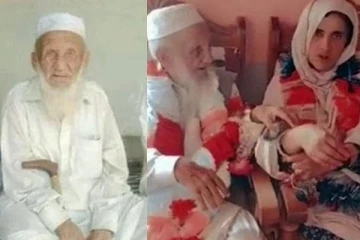 110 வயதில் 4வது திருமணம் செய்த தாத்தா! வைரலாகும் புகைப்படங்கள்