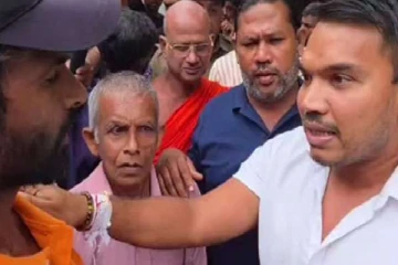 நாமல் ராஜபக்ஷவுடன் இளைஞர் ஒருவர் கடும் வாக்குவாதம்; கடைசியில் நிகழ்ந்த சம்பவம்