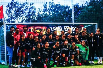 அங்கீகரிக்கபடாத நாடுகளின் மகளிர் உலகக்கிண்ணப் போட்டி இறுதியாட்டத்தில் தமிழீழ மகளிர் அணி