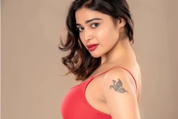 நடிகை தர்ஷா குப்தா மாடர்ன் உடையில் அழகிய போட்டோஷூட்