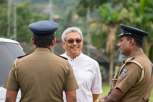 நாட்டுக்கு வந்த கோட்டாவுக்கு இவ்வளவு பாதுகாப்பா! | Security For The Gota Came Country
