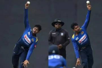 இந்திய அணிக்கு எதிரான போட்டியில் வித்தியாசமான முறையில் பந்துவீசிய இலங்கை வீரர்