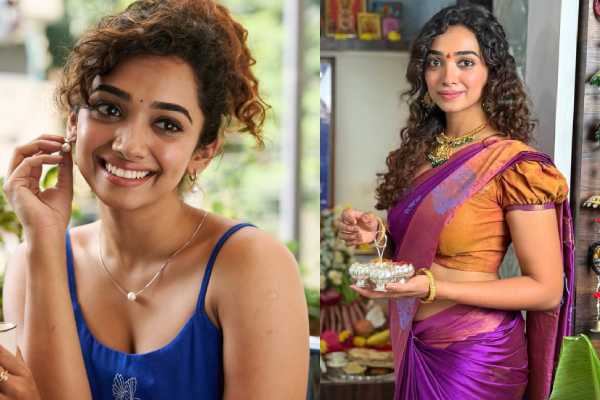விழி வீக்குற!! சான்வே மேகனாவின் தீபாவளி கிளிகிஸ்!! புகைப்படங்கள்.. | Vizhi Veekura Song Fame Actress Saanve Megghana