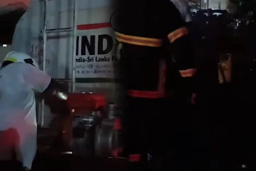 தென்னிலங்கையில் குடியிருப்பு தொகுதியில் தீ விபத்து - ஒருவர் பலி - இருவர் படுகாயம்
