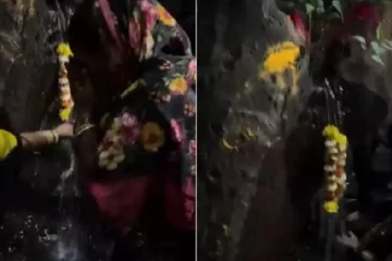 மரத்தில் இருந்து ‘புனித நீர்’.. விழுந்து வணங்கிய பக்தர்கள் - இறுதியில் நடந்த ட்விஸ்ட்