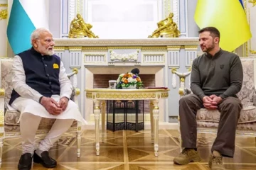 மோடியை உணர்ச்சிப்பூர்வமாக வரவேற்ற உக்ரைன் ஜனாதிபதி