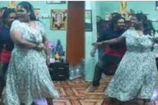 விஜய் பட நடிகை இந்திரஜா ஆண் நபருடன் போட்ட ஆட்டம்... காணொளியைப் பார்த்து ரசிகர்கள் கூறியது என்ன தெரியுமா?