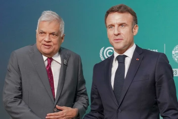 பிரான்ஸ் அதிபருக்கும் சிறிலங்கா அதிபருக்கும் இடையில் இருதரப்புச் சந்திப்பு