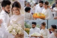 ප්‍රසිද්ධ විවාහ මංගල යුවලක් දළදා මාළිගාව තුළ ගත් ඡායාරූප ගැන එළියට ආ අලුත්ම කතාව මෙන්න.(PHOTOS)