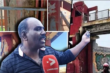 கொழும்பில் ஆபத்தான கட்டத்திலிருக்கும் மேம்பாலம்: பொதுமக்கள் விசனம் (Video)