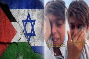 தயவுசெய்து போரை நிறுத்துங்கள்: காசா சிறுவனின் மனதை உருக்கும் பதிவு