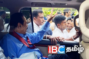 விஜேராமவில் இருந்து வெளியேறினார் மகிந்த..!