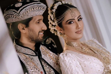 නොබිදෙන සෙනෙහසින් විවාහ සංවත්සරය ජයටම සමරපු ඒ දෙන්නා