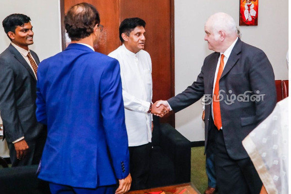 எதிர்க்கட்சி தலைவரை சந்தித்த சர்வதேச நிபுணர்! (Photos) | International Expert Meets Opposition Leader