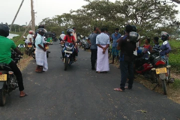 கடமை முடித்து வீடு திரும்பியவரின் தாலிக்கொடி அறுப்பு